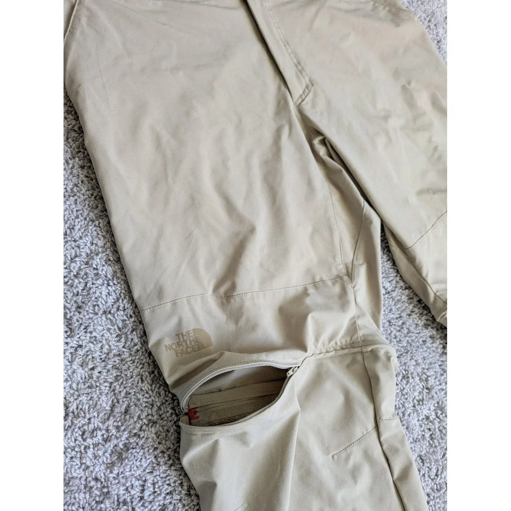 The North Face Convertible Pants‎ Shorts Mens 40x32 Tan Khaki Outdoors Hiking